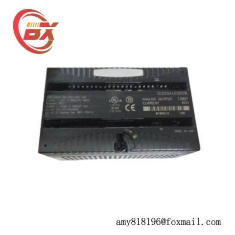 GE IC200ALG262G: Advanced Analog Current Input Module for Industrial Automation