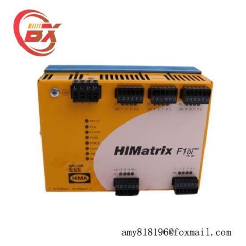 HIMA HIMATRIX F1DI16 01 - Advanced Digital Input Module for Industrial Automation