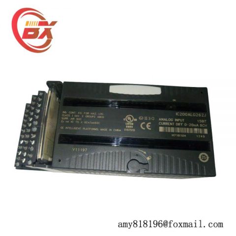 GE IC200ALG262 Analog Input Module: High Precision & Reliability for Industrial Control Systems