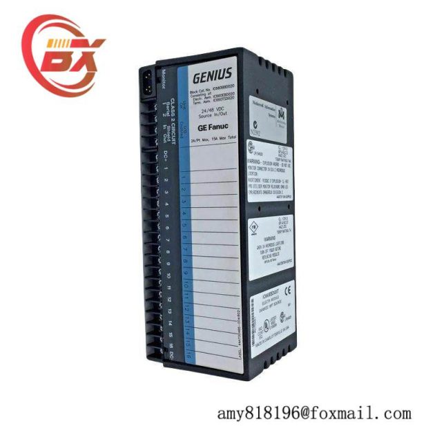 GE PLC IC660BBD020 I/O Interface Block - Industrial Control Module