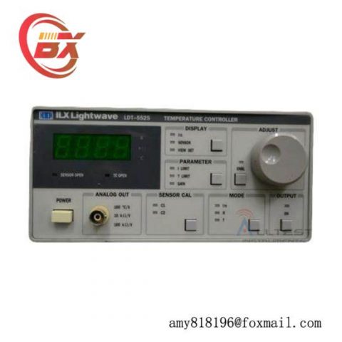 ILX LIGHTWAVE LDT5525 Industrial Fiber Optic Transceiver, Precision Communication Module