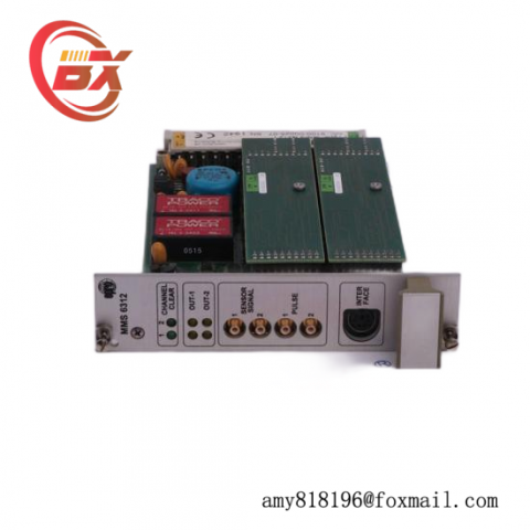 Emerson MMS3120/022-000: Precision Control Module by EPRO