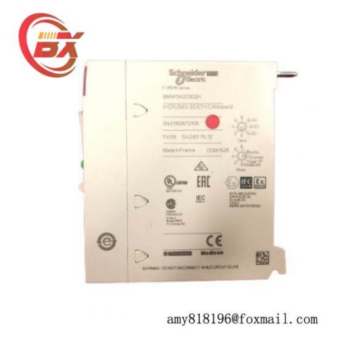 Schneider Electric BMXP3420302H - Advanced CPU Module for Industrial Automation