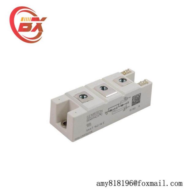 Semikron SKKT162/16E Thyristor Module: Industrial Control Power Conversion Solution