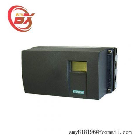 SIEMENS 6DR5010-OEN01-0AA0 Smart Electropneumatic Positioner: Precision Control for Industrial Automation