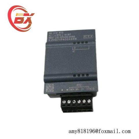 Siemens 6ES7231-5PA30-0XB0 Analog Input Module: Industrial Automation Solutions for Precision and Efficiency