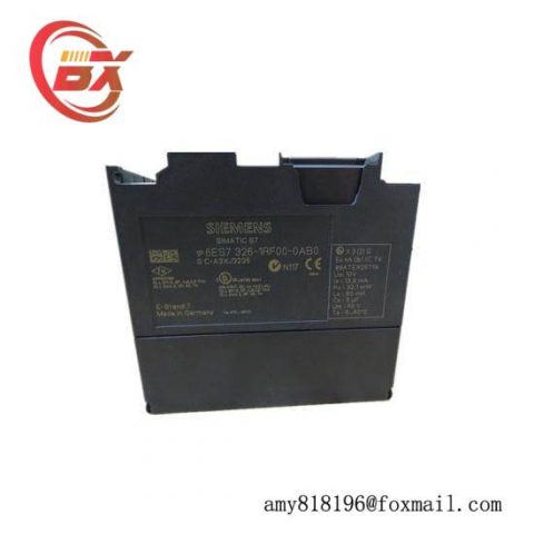 Siemens 6ES7 326-1RF00-0AB0 Industrial Control Module