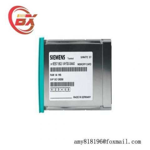Siemens 6ES7952-0KH00-0AA0 High-Speed RAM Memory Card for S7-400 Series, Long Version