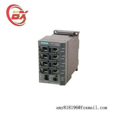 SIEMENS SCALANCE X5108 Managed IE Switch - Unmanaged Network Solution for Industrial Automation