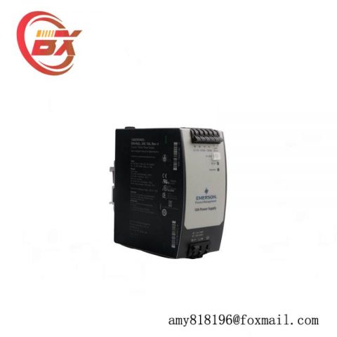 EMERSON 1X00781H01L Power Supply, High Efficiency & Reliability Module