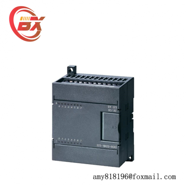 SIEMENS 6ES7223-1BH22-0XA0 Digital Input Output Module, 8DI/8DO, 24V DC, 0.75A