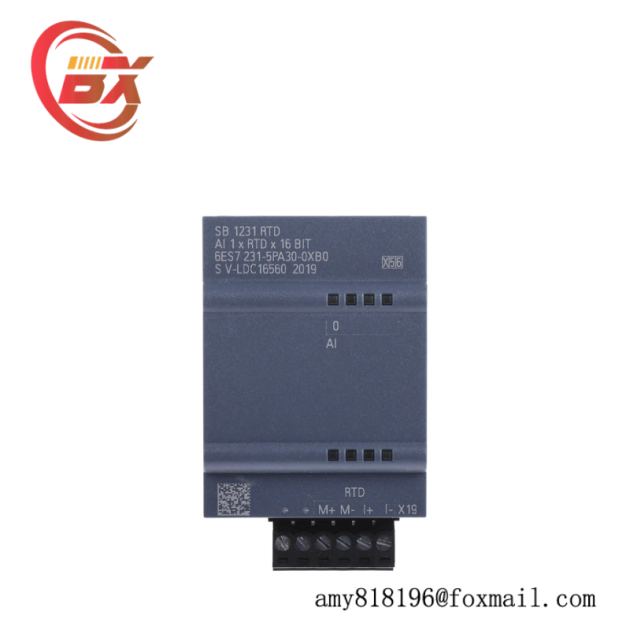 SIEMENS 6ES7231-5PA30-0XB0 Analog Input Module for Industrial Control Systems