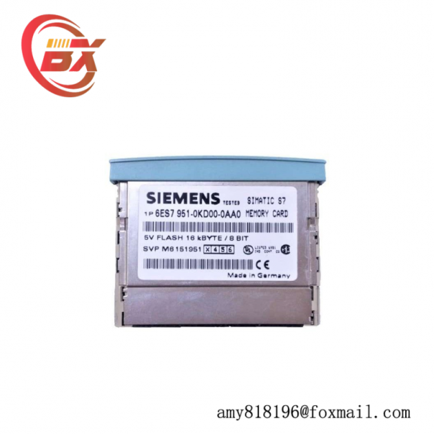SIEMENS 6ES7951-0KD00-0AA0: Industrial Control Memory Card