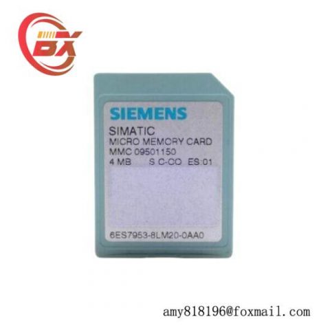 SIEMENS 6ES7953-8LM20-0AA0 Micro Memory Card for Automation Control