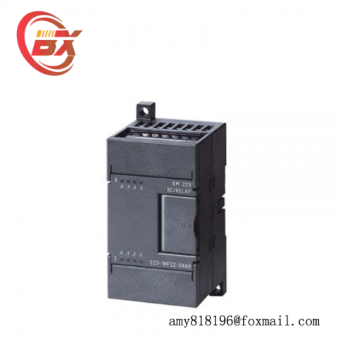 SIEMENS 6ES7 223-1BF22-0XA0 Digital I/O Module, 4DI/4DO, 24V DC