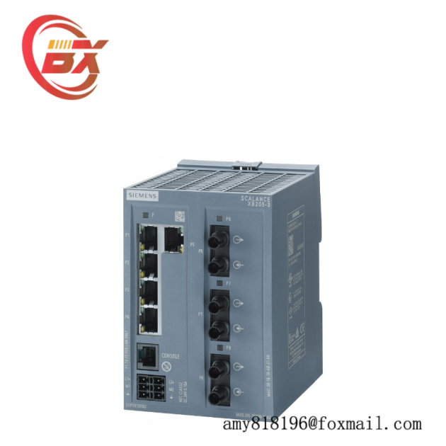 SIEMENS SCALANCE XB004-1G Industrial Ethernet Switch, 6GK5004-1GL00-1AB2