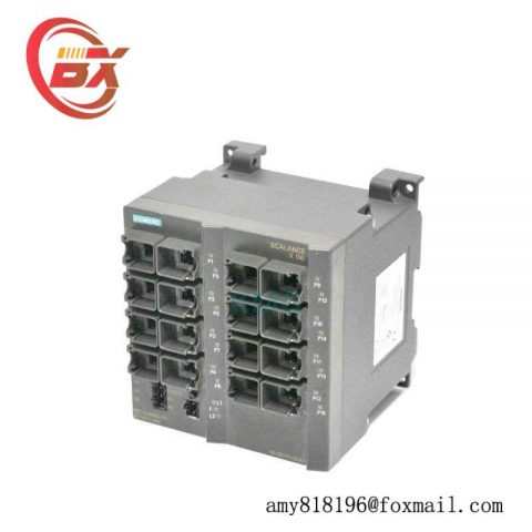 SIEMENS SCALANCE XC116 Redundant Power Supply, 16x 10/100 Mbit/s RJ45 Ports, Profinet Compliant