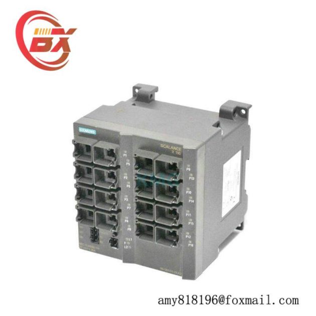 SIEMENS SCALANCE XC116 Redundant Power Supply, 16x 10/100 Mbit/s RJ45 Ports, Profinet Compliant