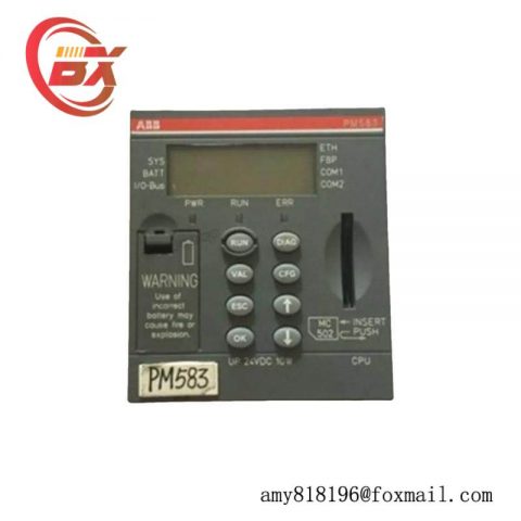 ABB AC500 CPU PM583-ETH: High Performance Modular Control System