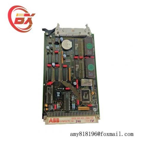 ABB CMA123 3DDE300403: Advanced Digital Control System Module