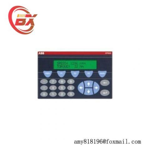 ABB CP502 RS232 Control Panel - A Programmable Panel for Enhanced Industrial Automation
