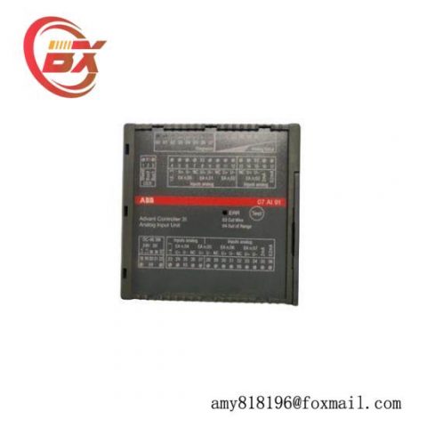ABB GJR5251600R0202 - 07AI91 Analog I/O Module, Precision Control & Monitoring Solution