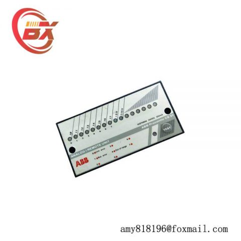 ABB ICST08A9 FPR3335901R1012 Analog Input Module - RTD, Temperature Sensing Solution for Industrial Automation