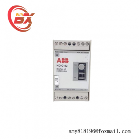 ABB NDIO-02 | Digital I/O Extension Module, ABB PLC's, Analog Input & Output Extensions