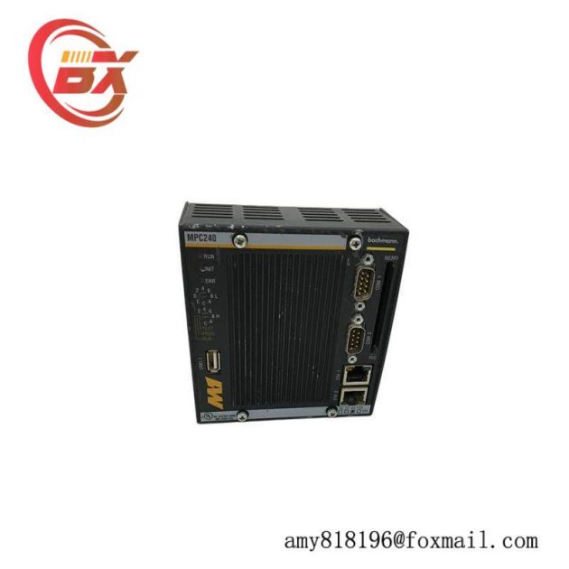 Bachmann DIO264 - Advanced Digital I/O Module, Industrial Control Solutions