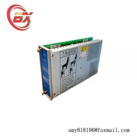 Bently Nevada 114M5335-01 Power Supply Module: Industrial Control Solution