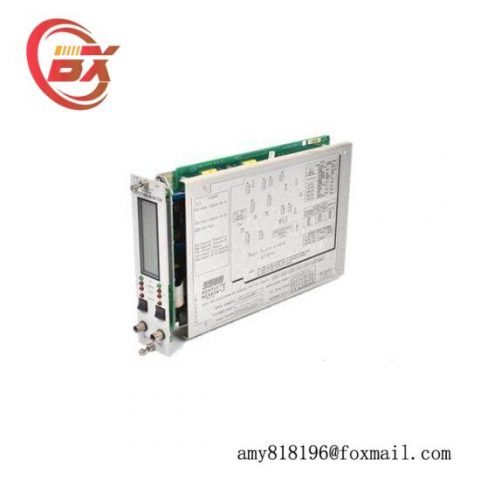 Bently Nevada 3300/26 Dual Accelerometer RMS Monitor: Precision Monitoring for Industrial Control Systems
