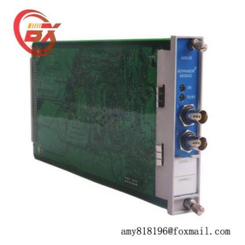 Bently Nevada 3500/25 125792-01 Keyphasor Module - Precision Monitoring for Industrial Controls
