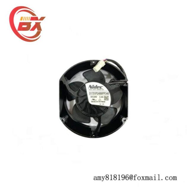 ABB D1751P24B8PP340 - Advanced Cooling Fan for Industrial Control Systems