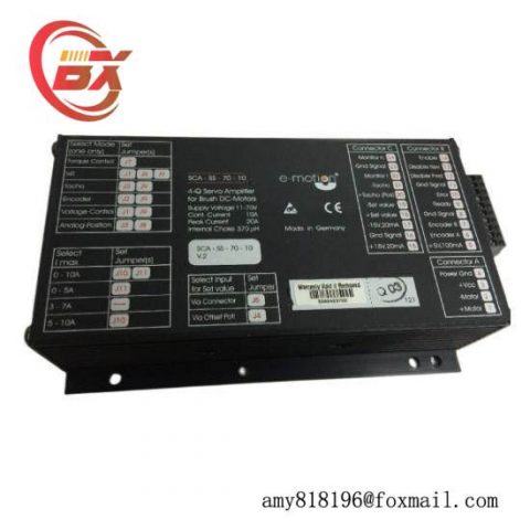 E-motion SCA-SS-70-10 Servodrive - Precision Control for Industrial Automation
