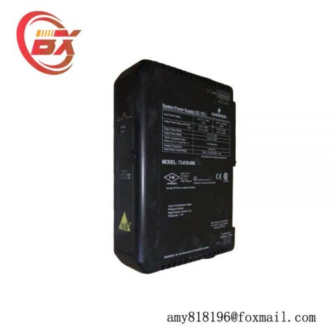 Emerson KJ1501X1-BC3 | Dual DC Power Supply, 12P3935X022, Industrial Control Systems