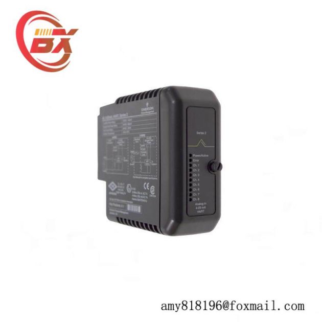 EMERSON KJ3222X1-BA1, DeltaV™ Analog Input Card