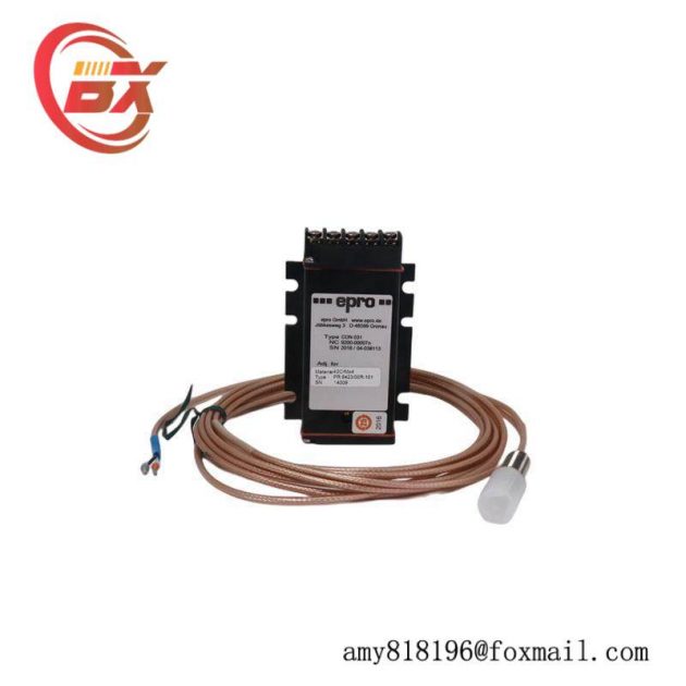 Emerson PR6423/00R-101 CON031 Eddy Current Sensor: Advanced Measurement Precision for Industrial Control