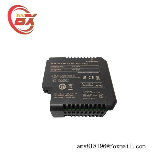 EMERSON SE4302T01 Control Module, High Performance for Industrial Automation