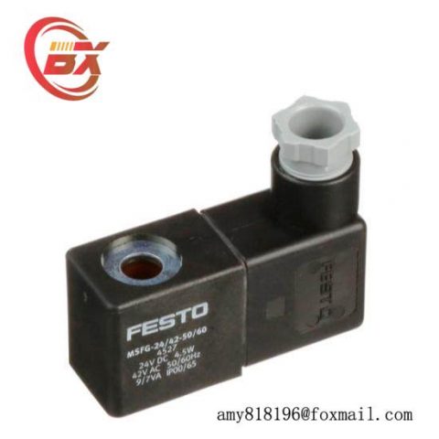 Festo MSFG-24 4527 Solenoid Coils: MSFG, MSFW, Precision Control Modules
