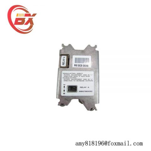 FISHER 38B5786X052 Relay Assembly, for Reliable Process Control Systems