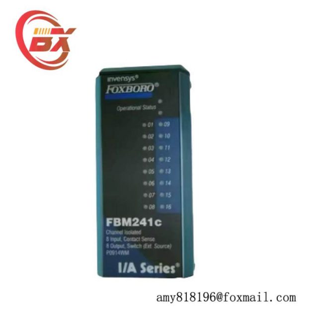 Foxboro FBM207C P0917GY: Channel Isolated Contact Sense Module