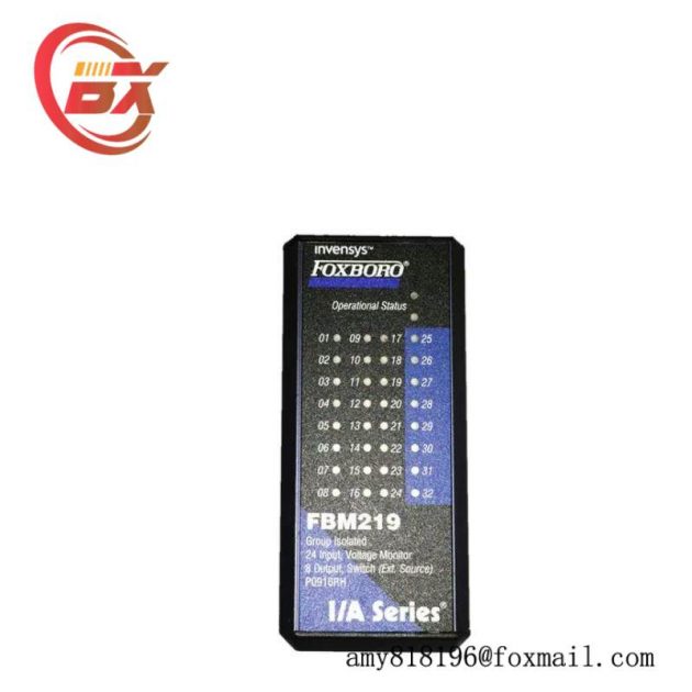 Foxboro I/A Series FBM219 I/O Interface Module, PLC