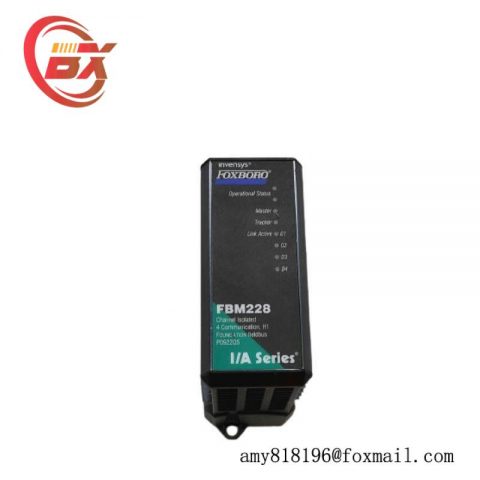 Foxboro FBM228 - Channel Isolated H1 Foundation Fieldbus Module