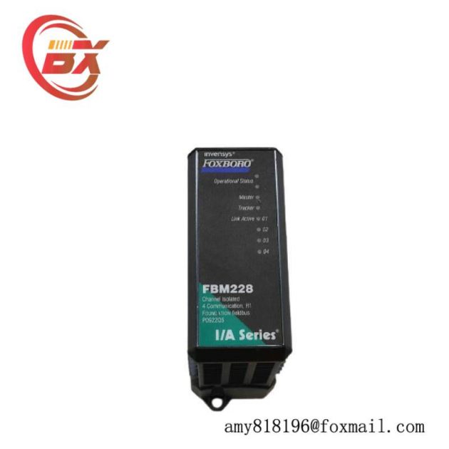 Foxboro FBM228 - Channel Isolated H1 Foundation Fieldbus Module