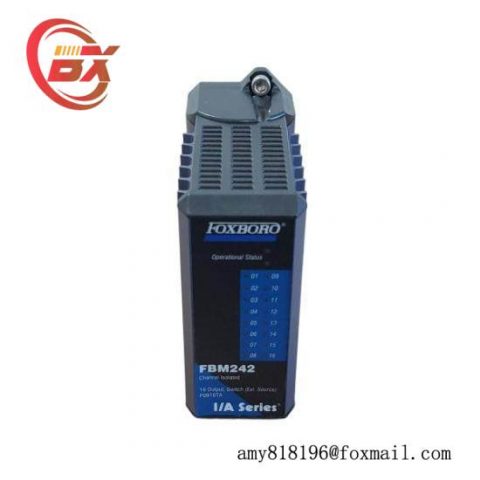 FOXBORO FBM242 P0916TA SF04071180: Precision Output Interface Module for Industrial Control