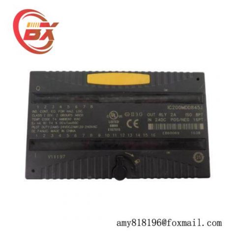 GE-FANUC IC200MDD845 - High-Performance Modular Control System