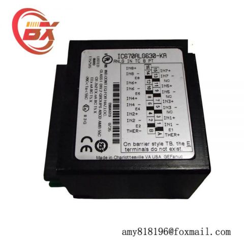 GE Fanuc IC670ALG630 Analog Input Module, for Field Control Applications