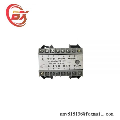 GE IC3603A177: Advanced Relay Module for Industrial Control Systems