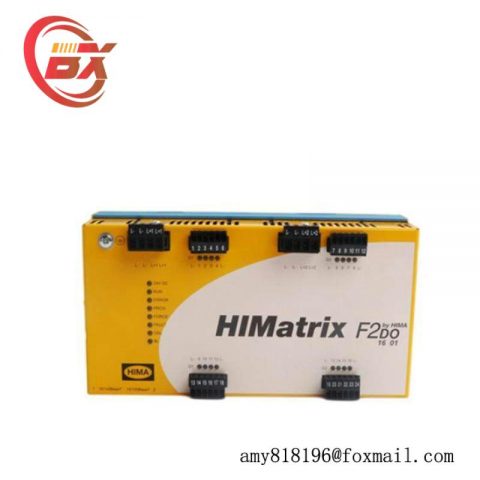 HIMA HIMATRIX F2DO1601 | Advanced Power Supply Module for Industrial Control Systems
