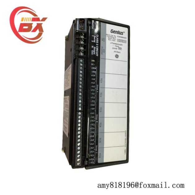 GE Fanuc IC660BBA023 Thermocouple Input Block for Industrial Control